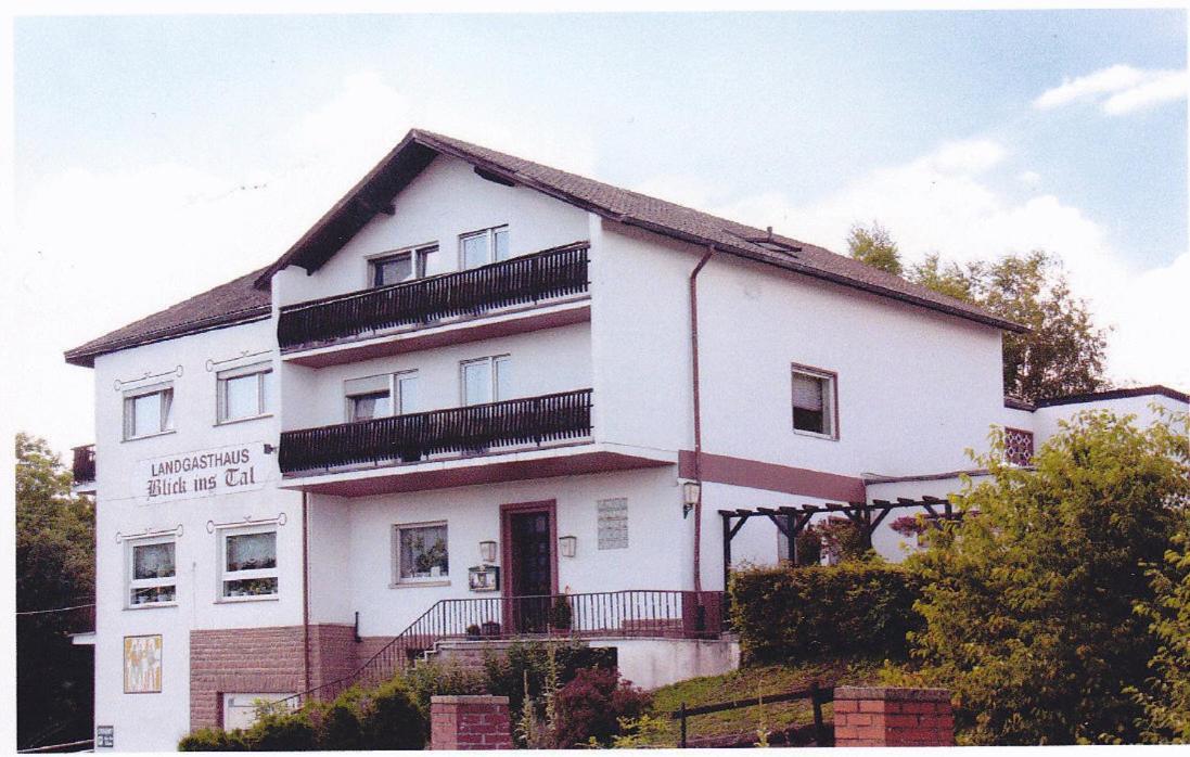 Landgasthaus Blick Ins Tal Wißmannsdorf Esterno foto
